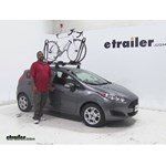 Play video Compatible? Yes! The Inno Tire Hold II Roof Bike Rack Fits a 2014 Ford Fiesta