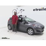 Play video Fit Test: Inno Fork Lock III Roof Bike Rack with 2014 Ford Fiesta