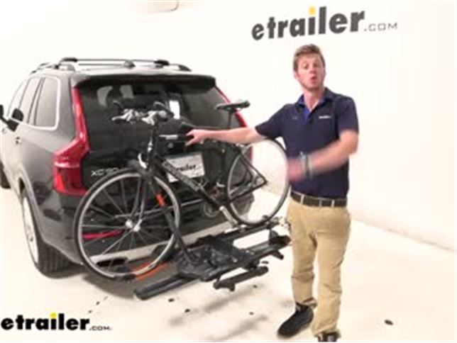 Does it Fit Testing the Kuat NV 2.0 Base Bike Rack for 2 Bikes on a 2016 Volvo XC90 Video etrailer
