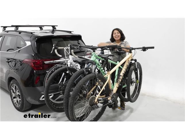 Lets Go Aero NEO4 Bike Rack for 4 Bikes 1 1 4 and 2 Hitches Wheel Mount Lets Go Aero Hitch Bike Racks LGA85VR
