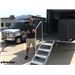 Lippert RV and Toy Hauler Patio Victory Step Manual Fold-Down Steps Review and Installation