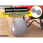 Malone Kayak Carts Balloon Tire Beach Wheels Review