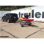 Malone EcoLight Sport Single Kayak Trailer Review and Assembly