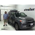 Malone  Roof Box Review - 2012 Toyota 4Runner