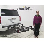 Play video MaxxTow  Hitch Cargo Carrier Review - 2016 Chevrolet Tahoe