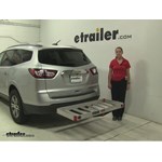Play video MaxxTow  Hitch Cargo Carrier Review - 2016 Chevrolet Traverse