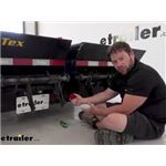 Optronics LED Trailer Clearance and Side Marker Light Installation - Big Tex Trailer