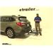 Reese 24x60 Hitch Cargo Carrier Review - 2018 Subaru Outback Wagon