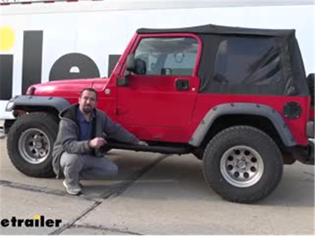 2000 Jeep Wrangler Nerf Bars - Running Boards - Rampage
