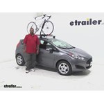 Play video Is the RockyMounts BrassKnuckles Roof Mounted Bike Rack Compatible with the 2014 Ford Fiesta?
