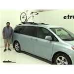 toyota sienna roof bike rack