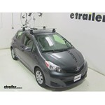 Play video RockyMounts TieRod Stretch Roof Bike Rack Review - 2014 Toyota Yaris