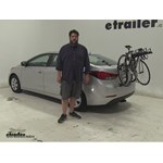 Play video Saris Bones-RS Trunk Bike Racks Review - 2016 Hyundai Elantra