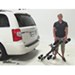 Saris Freedom SuperClamp Hitch Bike Racks Review - 2013 Chrysler Town and Country