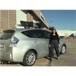 SeaSucker Ski and Snowboard Vacuum Cup Mounted Carrier Review - 2014 Toyota Prius v
