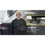 SnapPad SnapJack QD RV Stabilizer Jack Pads Detailed Breakdown