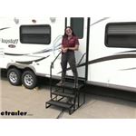 Econo Porch Trailer Step with 2 Handrails and Landing Review