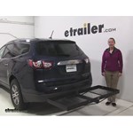 Play video How Does the 23x59 Stromberg Carlson Cargo Carrier for 2" Hitches Fit on a 2015 Chevrolet Traverse?
