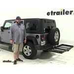 Stromberg Carlson  Hitch Cargo Carrier Review - 2015 Jeep Wrangler Unlimited