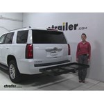 Play video How Does the 23x59 Stromberg Carlson Cargo Carrier for 2" Hitches Fit on a 2016 Chevrolet Tahoe?