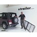 Surco Products 24x60 Hitch Cargo Carrier Review - 2004 Jeep Wrangler