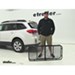 Surco Products  Hitch Cargo Carrier Review - 2012 Subaru Outback Wagon
