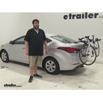 Play video Thule Archway Trunk Bike Racks Review - 2016 Hyundai Elantra