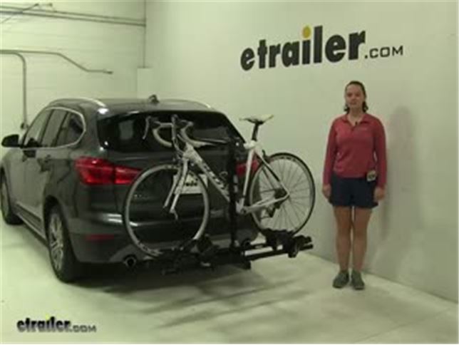 Thule Doubletrack Hitch Bike Racks Review 2017 BMW X1 Video