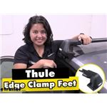 Thule Edge Crossbars Clamp Feet Review