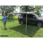 Thule Roof Rack Mount HideAway Awning Review and Installation