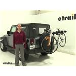 Play video Fit Check: Thule Hitching Post Pro Bike Rack for 4 Bikes on a 2015 Jeep Wrangler
