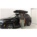 Installation Guide for the Thule Motion 3 Low Profile Rooftop Cargo Box on a 2023 Kia Seltos