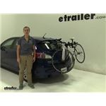 Thule Passage Trunk Bike Racks Review - 2012 Mazda 3