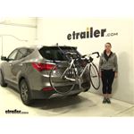 Thule Passage Trunk Bike Racks Review - 2013 Hyundai Santa Fe