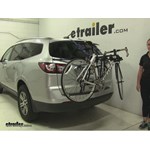 Fit Verified: Thule Passage Trunk Bike Rack for 2 Bikes on a 2016 Chevrolet Traverse