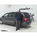 Thule Passage Trunk Bike Racks Review - 2016 Chrysler Town and Country