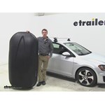 Thule Pulse Roof Cargo Carrier Review - 2015 Volkswagen Golf