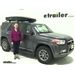 Thule  Roof Box Review - 2012 Toyota 4Runner