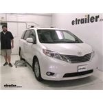 Play video Thule  Roof Rack Review - 2016 Toyota Sienna