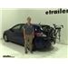 Thule  Trunk Bike Racks Review - 2012 Mazda 3 TH9001PRO