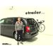 Thule  Trunk Bike Racks Review - 2015 Chrysler Town and Country