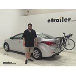 Play video Thule  Trunk Bike Racks Review - 2016 Hyundai Elantra th9001pro