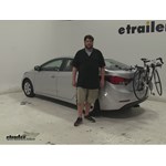 Play video Thule  Trunk Bike Racks Review - 2016 Hyundai Elantra