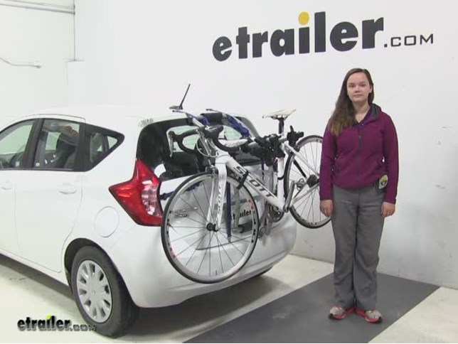 Nissan versa store bike rack