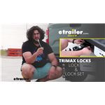 A Closer Look at the Trimax 2" Hitch Receiver Lock and Coupler Lock Set