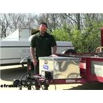 UWS A-Frame Trailer Toolbox Review UWS04530