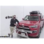 Yakima CBX Rooftop Cargo Box Review - 2015 Toyota 4Runner