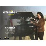 Yakima EXO Swing Away Ski Snowboard and Enclosed Cargo Carrier Review