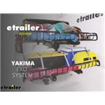 Yakima EXO 2 Cargo Carriers Swing Away Storage System Review