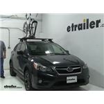 Yakima  Roof Bike Racks Review - 2014 Subaru XV Crosstrek